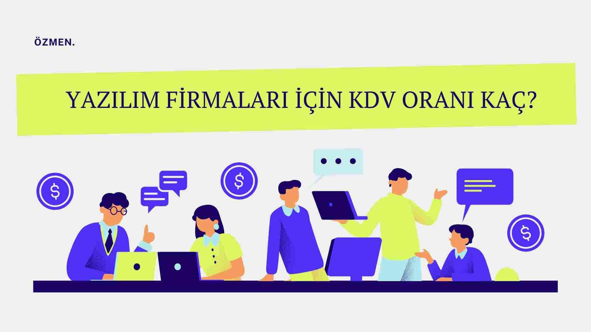 Yazılım KDV oranı 2024