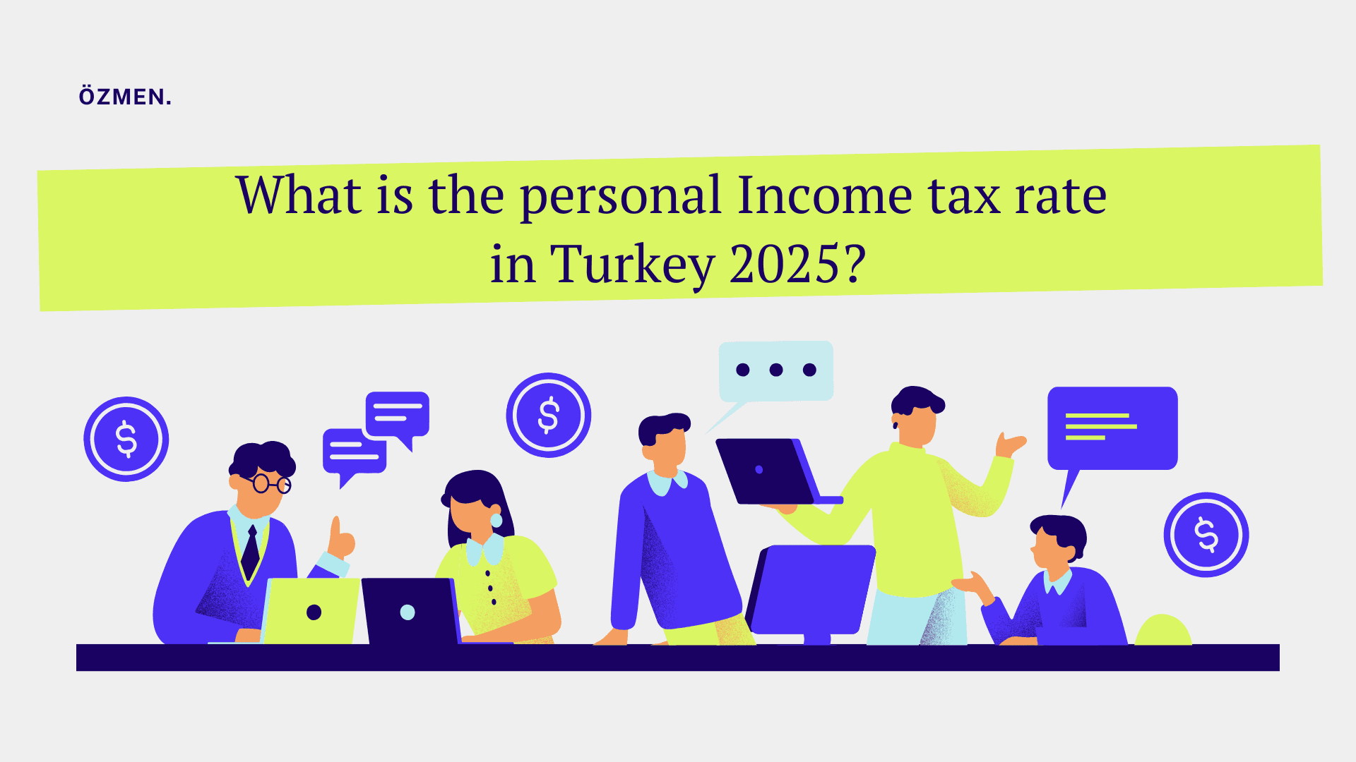 What is the personal income tax rate in Turkey 2025?