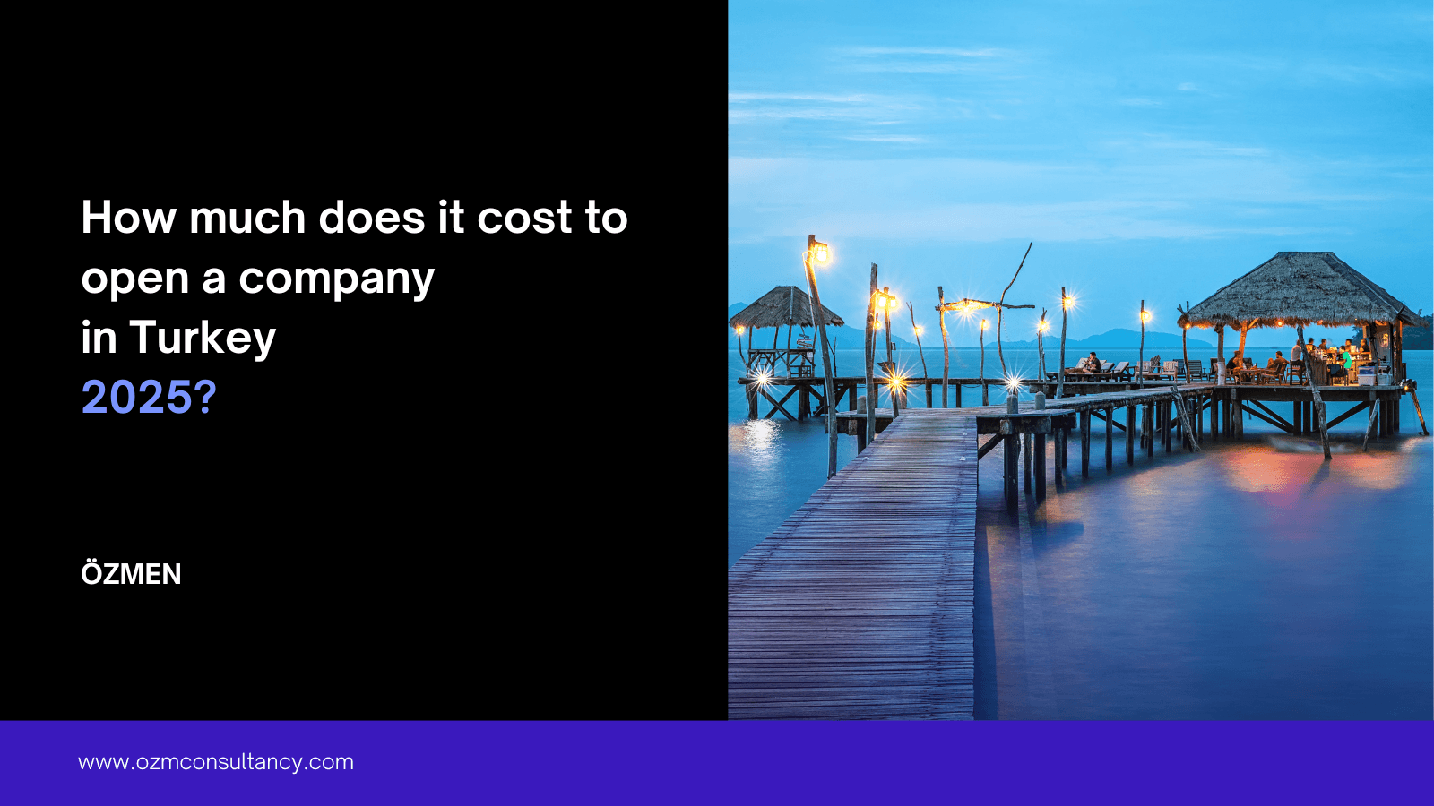 How much does it cost to open a company in Turkey 2025?
