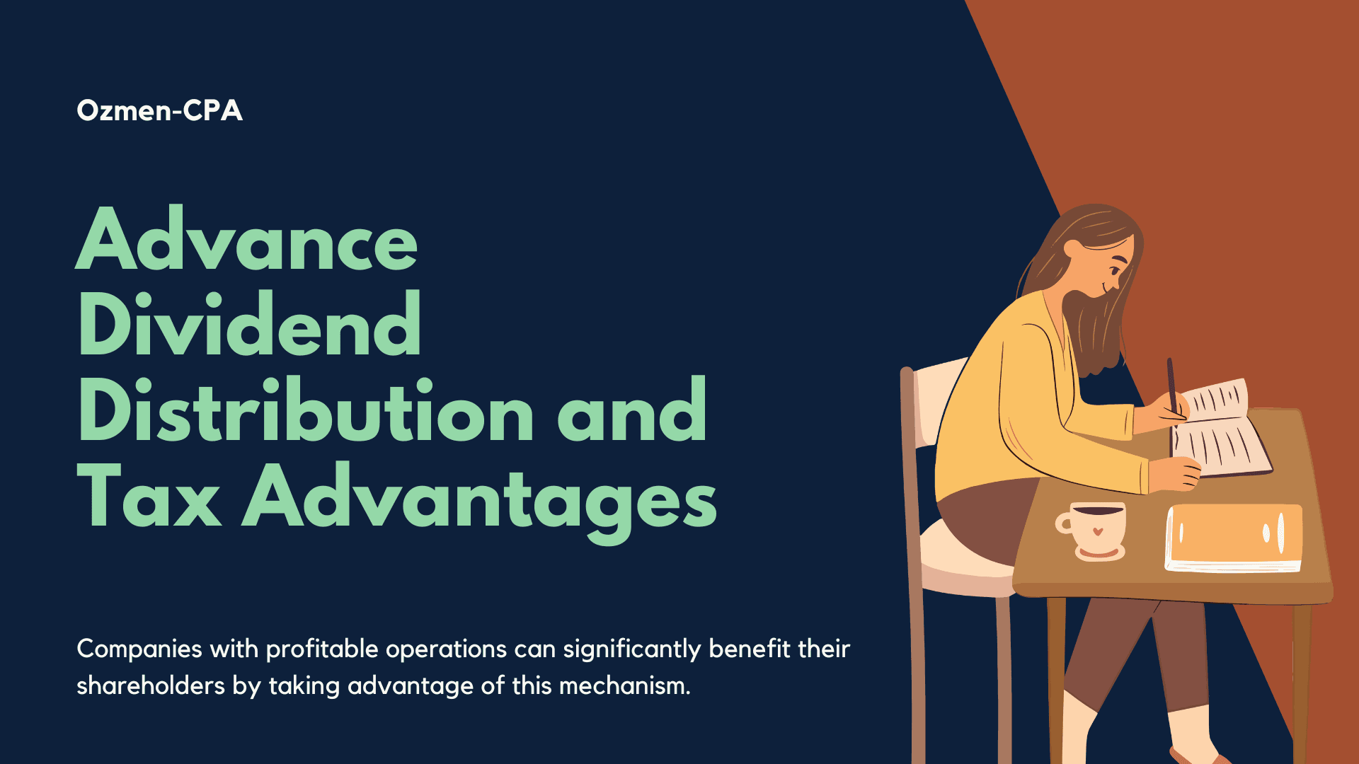 Advance Dividend Distribution and Tax Advantages