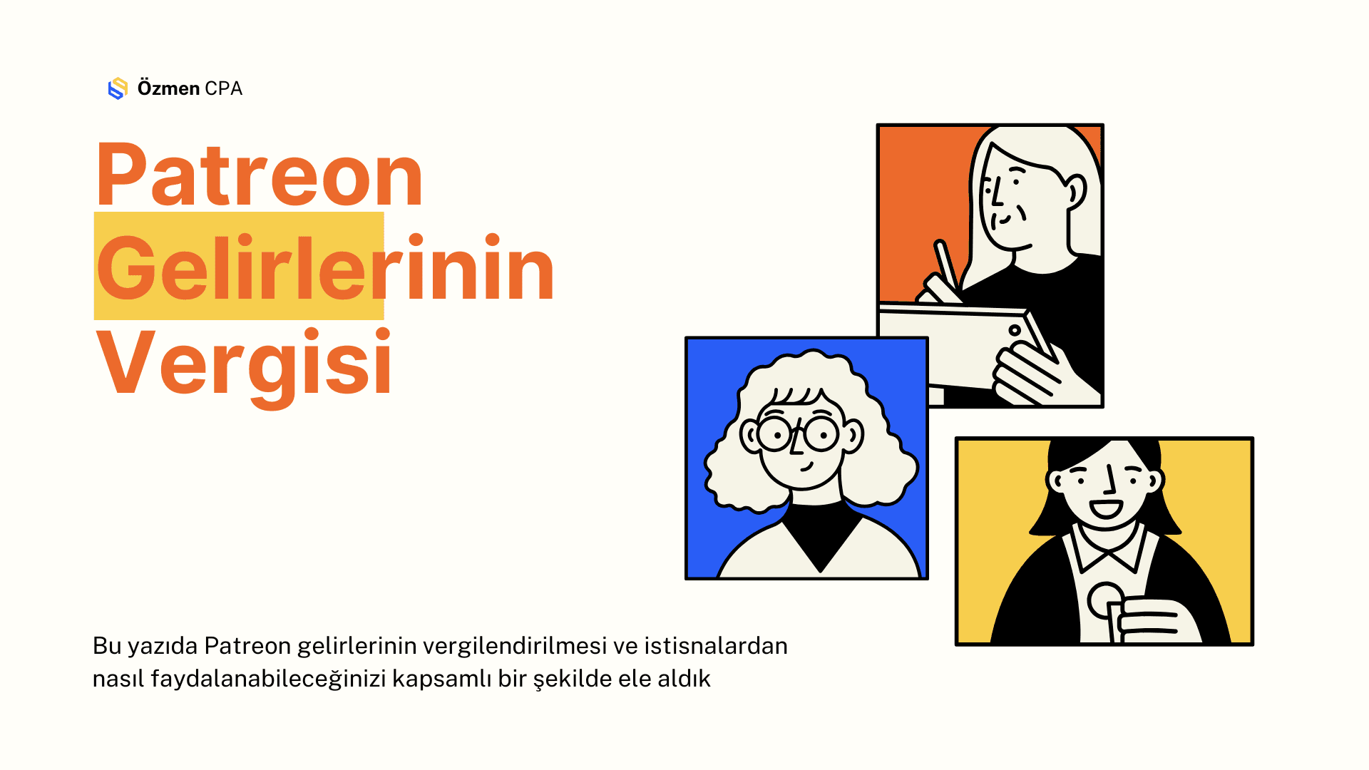 Patreon Gelirlerinin Vergilendirilmesi