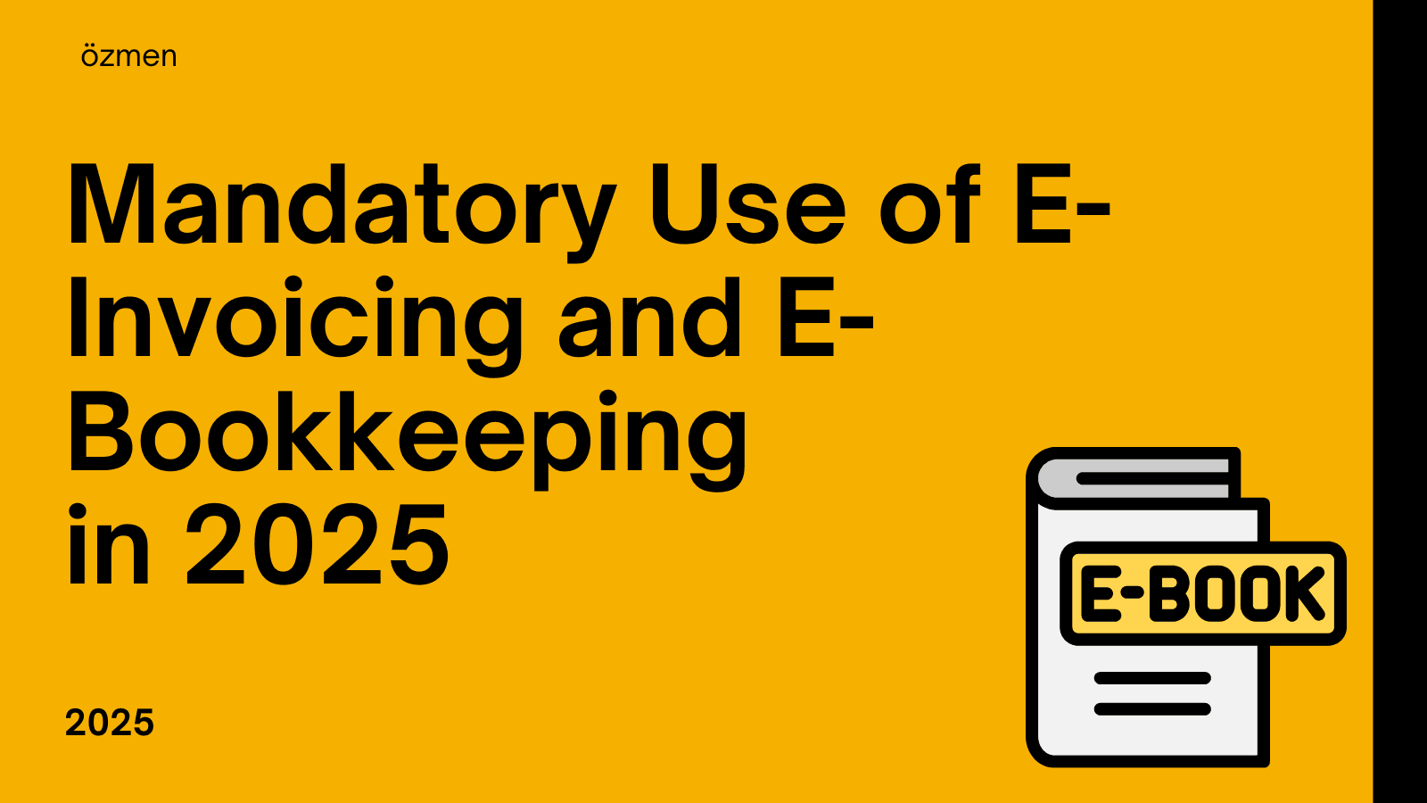 Mandatory Use of E-Invoicing and E-Bookkeeping in 2025