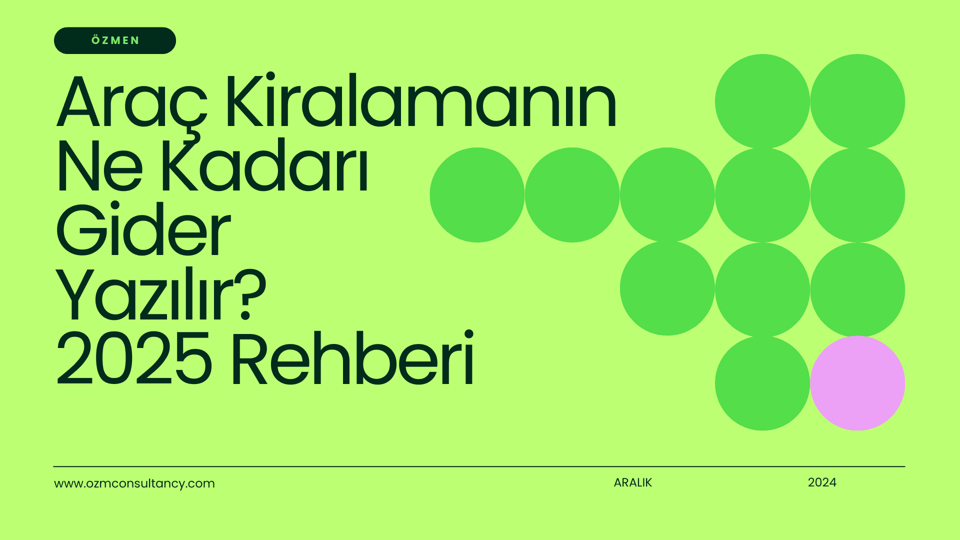 Araç Kiralamanın Ne Kadarı Gider Yazılır? 2025 Rehberi