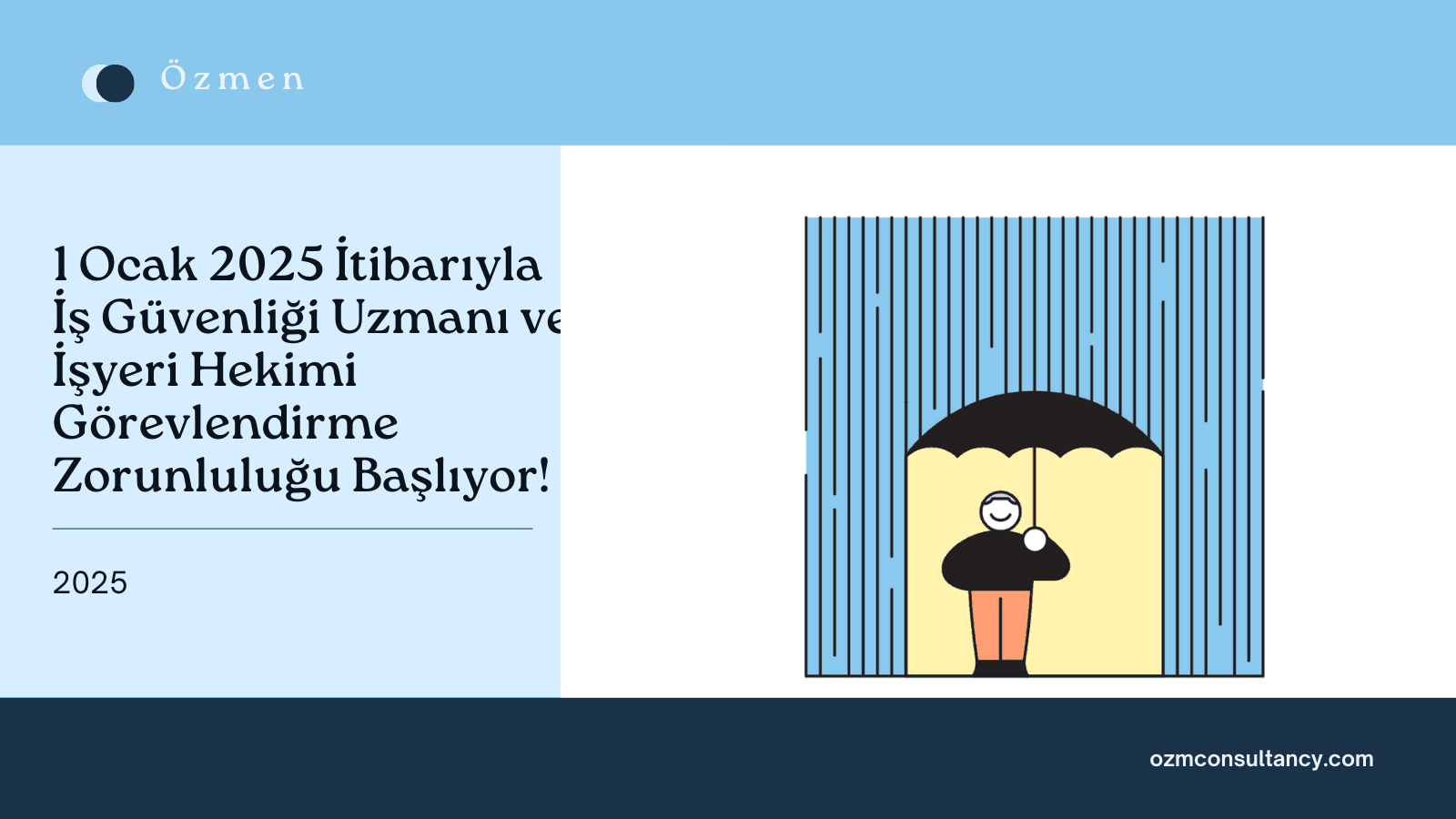 1 Ocak 2025 İtibarıyla İş Güvenliği Uzmanı ve İşyeri Hekimi Görevlendirme Zorunluluğu Başlıyor!