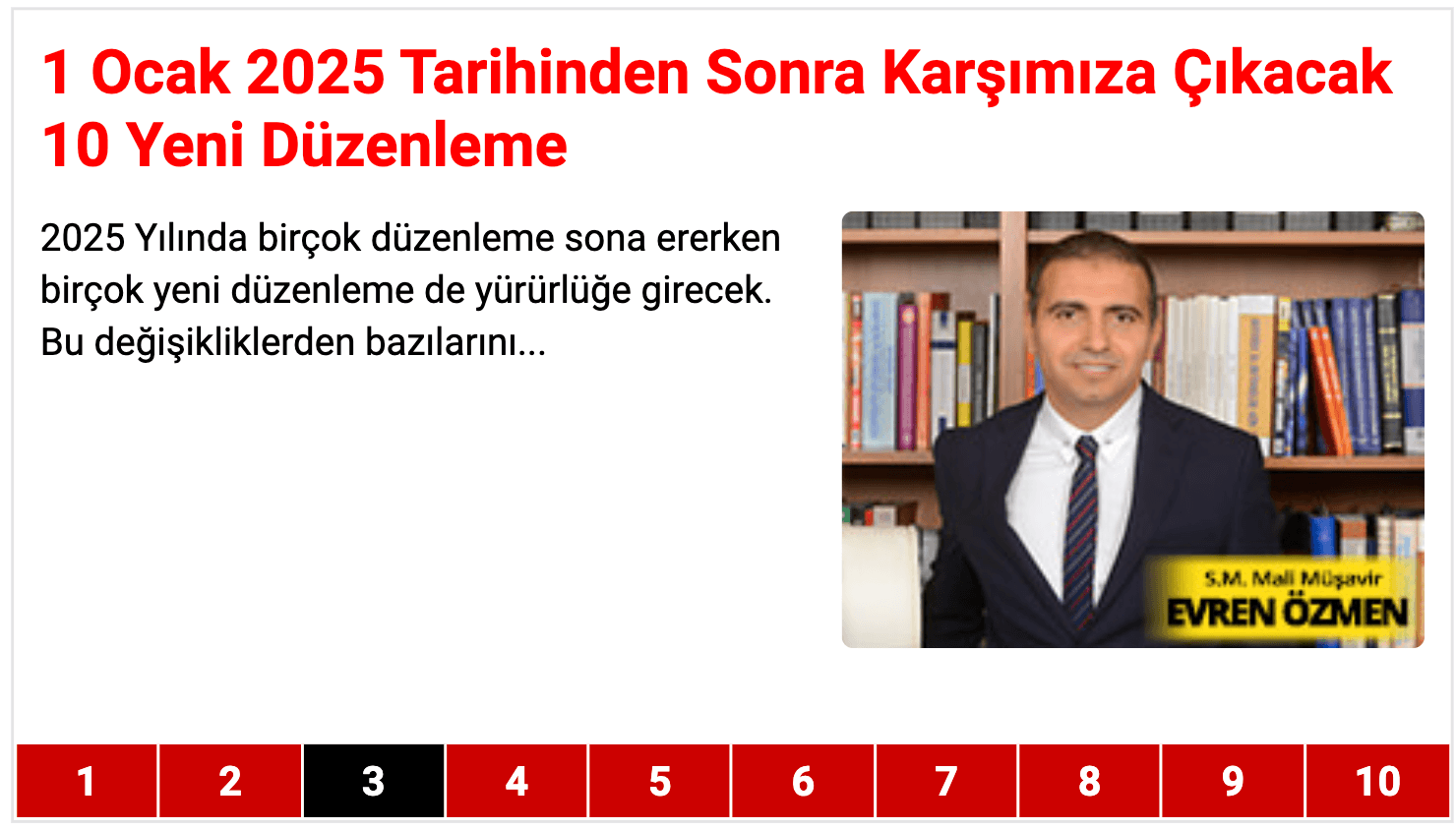 1 Ocak 2025 Tarihinden Sonra Karşımıza Çıkacak 10 Yeni Düzenleme
