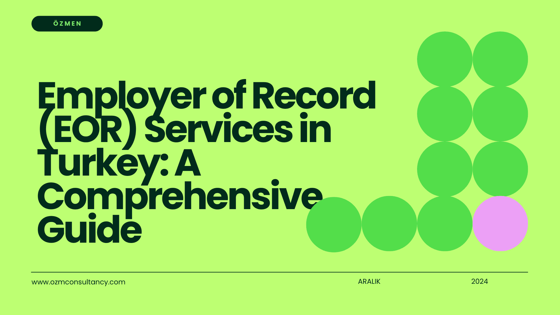 Employer of Record (EOR) Services in Turkey: A Comprehensive Guide