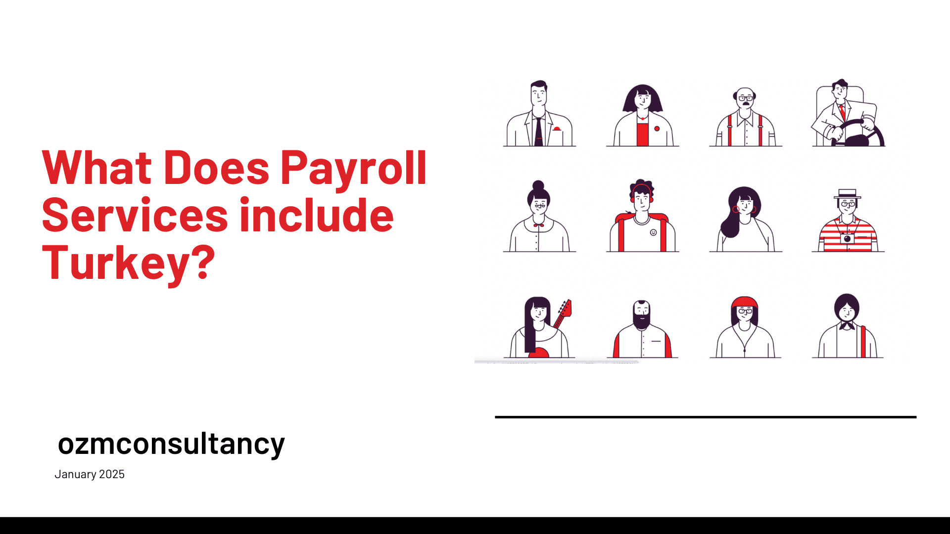 What Does Payroll Services include Turkey?