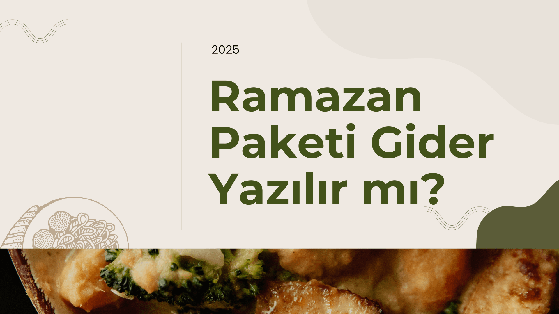 Ramazan Paketi Gider Yazılır mı?