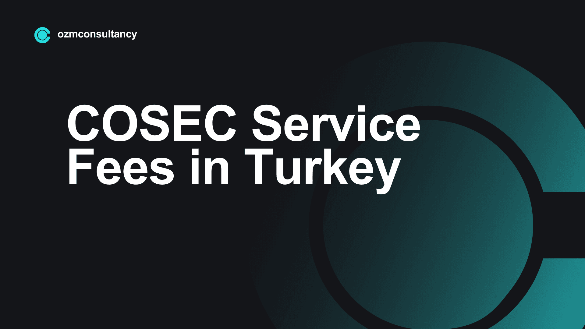 COSEC Service Fees in Turkey: A Breakdown for Limited and Joint-Stock Companies