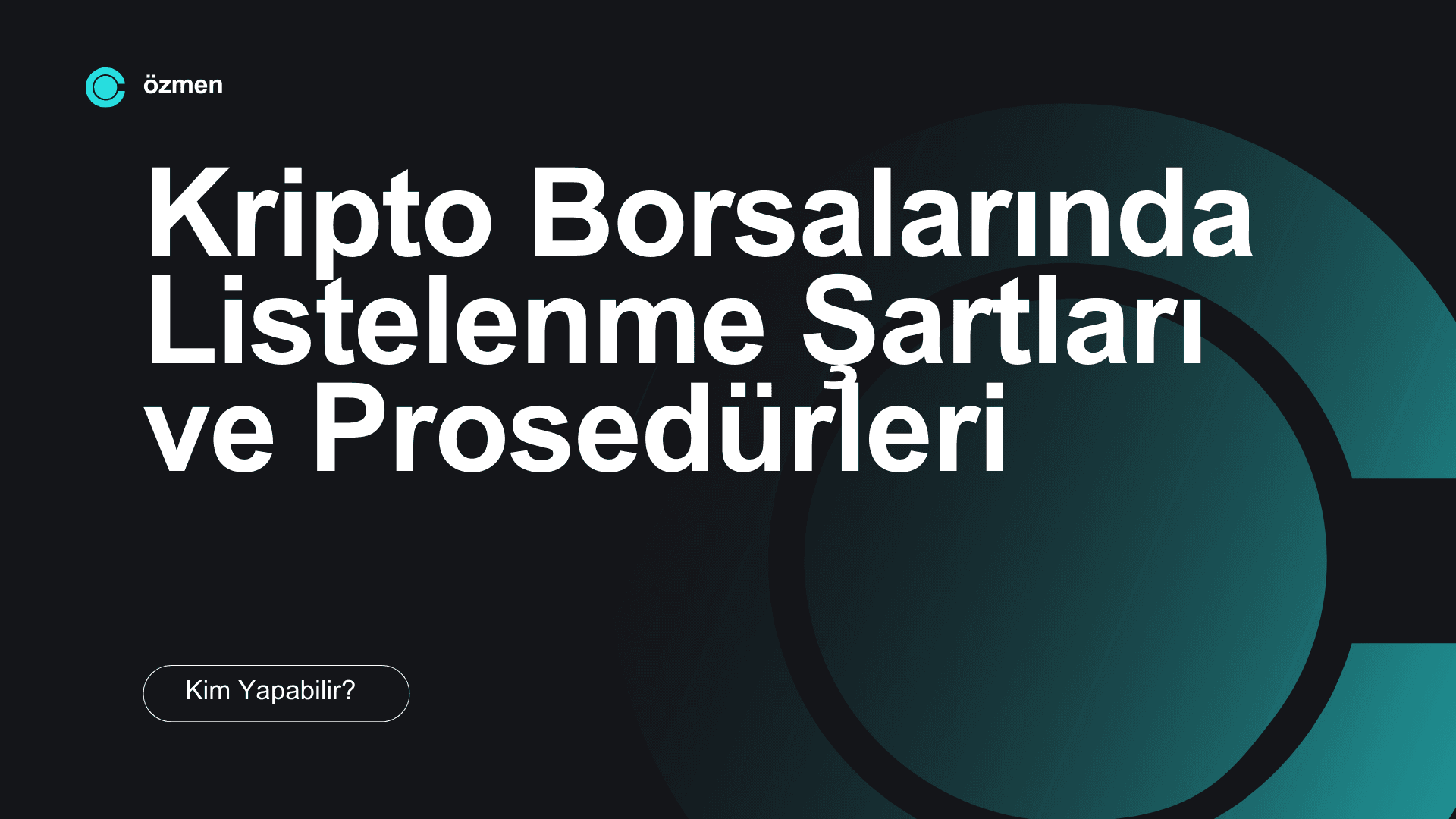 Kripto Borsalarında Listelenme Şartları ve Prosedürleri