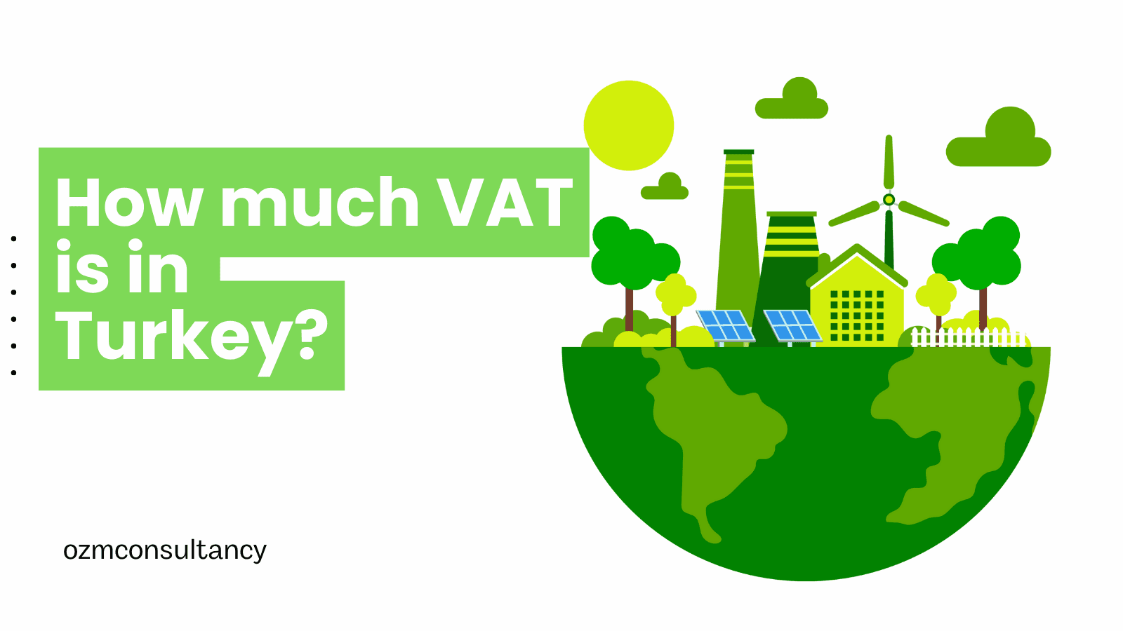 How much VAT is in Turkey?
