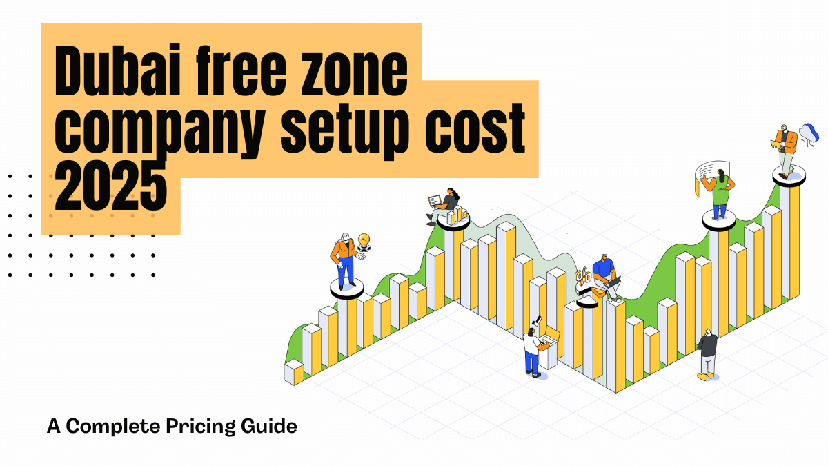 Dubai free zone company setup cost 2025