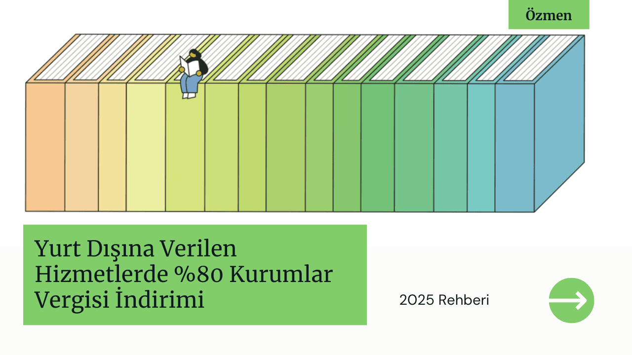 Yurt Dışına Verilen Hizmetlerde %80 Kurumlar Vergisi İndirimi (2025 Rehberi)