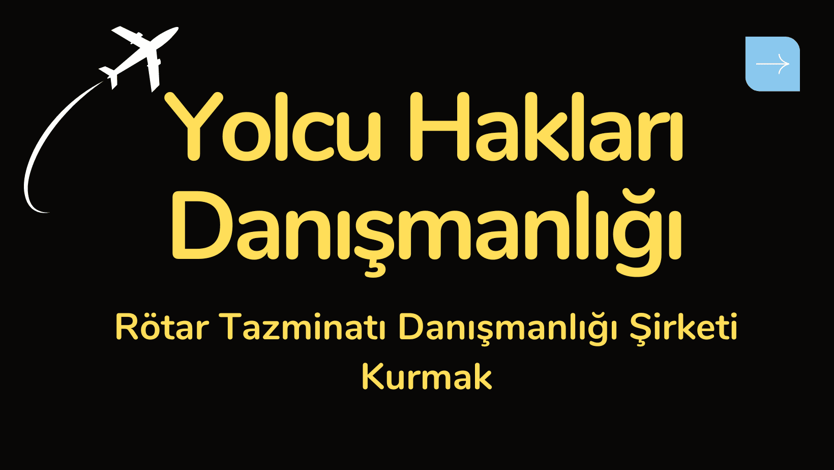 Yolcu Hakları Danışmanlığı: Şirketinizi Kurarken Neden Bizimle Çalışmalısınız?