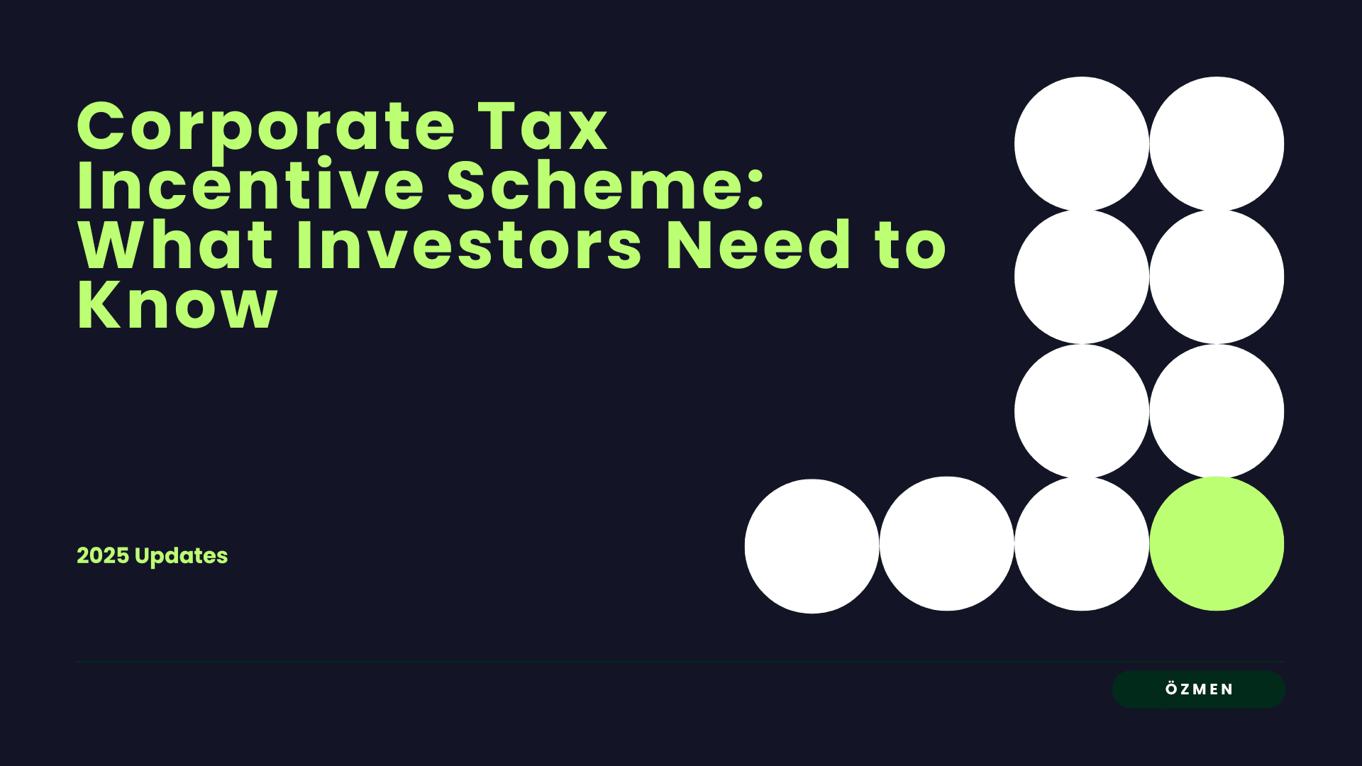 Proposed Amendments to Turkey's Corporate Tax Incentive Scheme: What Investors Need to Know