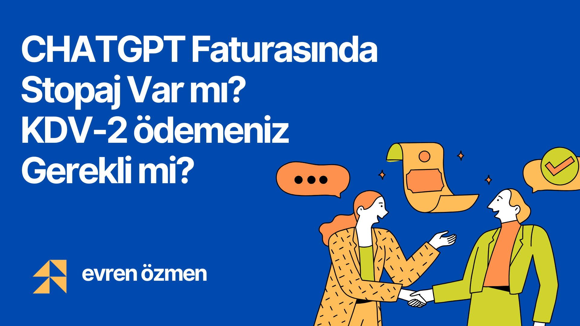 CHATGPT Faturasında Stopaj Var mı? KDV-2 ödemeniz Gerekli mi?