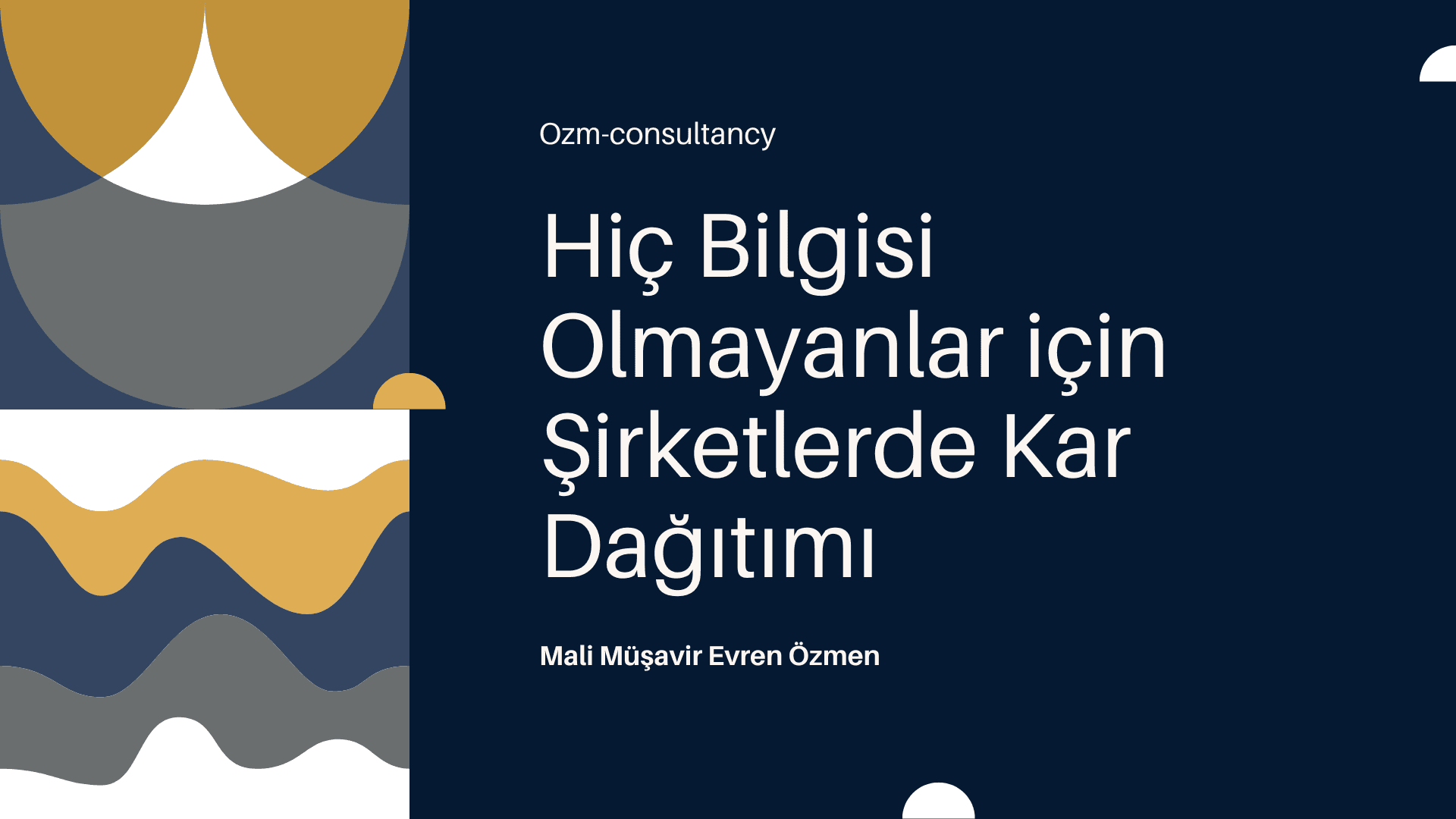 Hiç Bilgisi Olmayanlar için Kâr Dağıtımı ve Vergi Hesaplaması