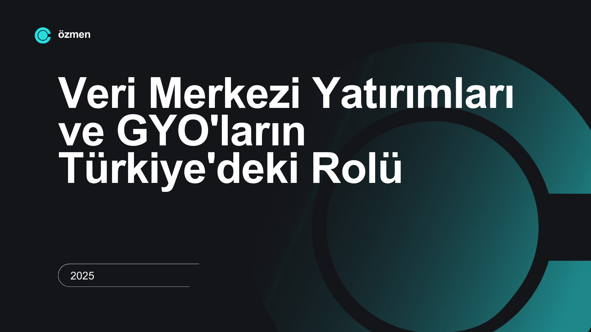 Veri Merkezi Yatırımları ve GYO'ların Rolü