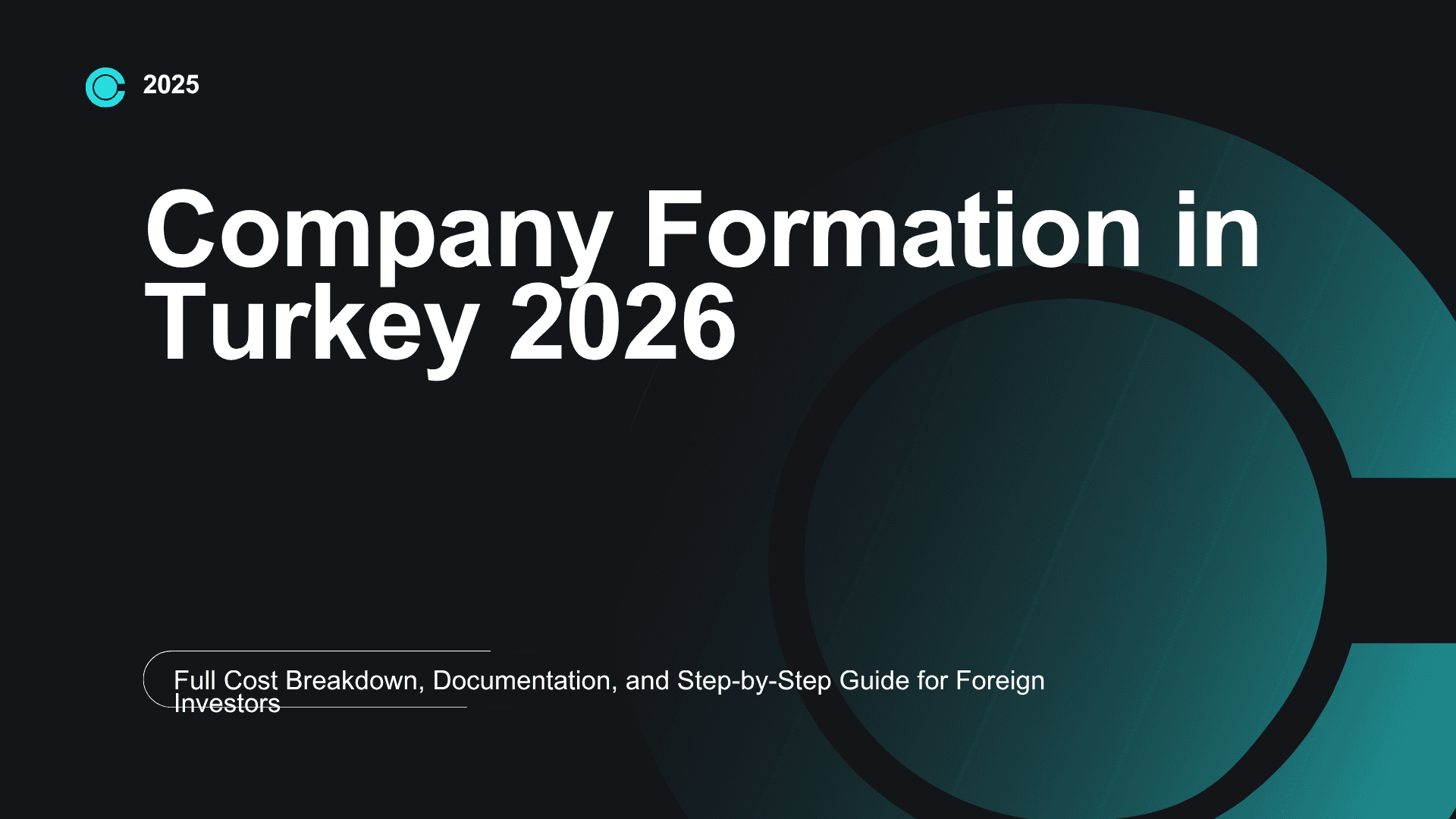 Company Formation in Turkey 2026: Full Cost Breakdown, Documentation, and Step-by-Step Guide for Foreign Investors
