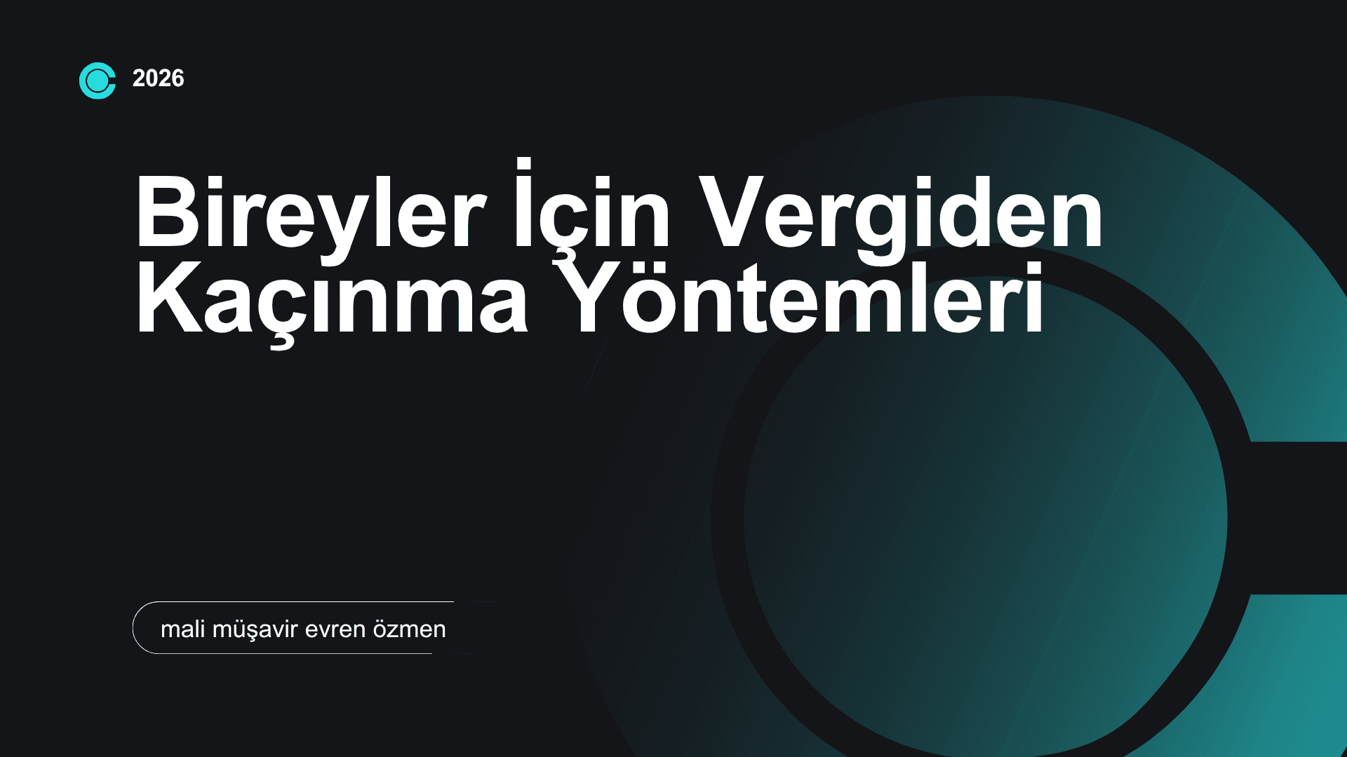Bireyler İçin Vergiden Kaçınma Yöntemleri