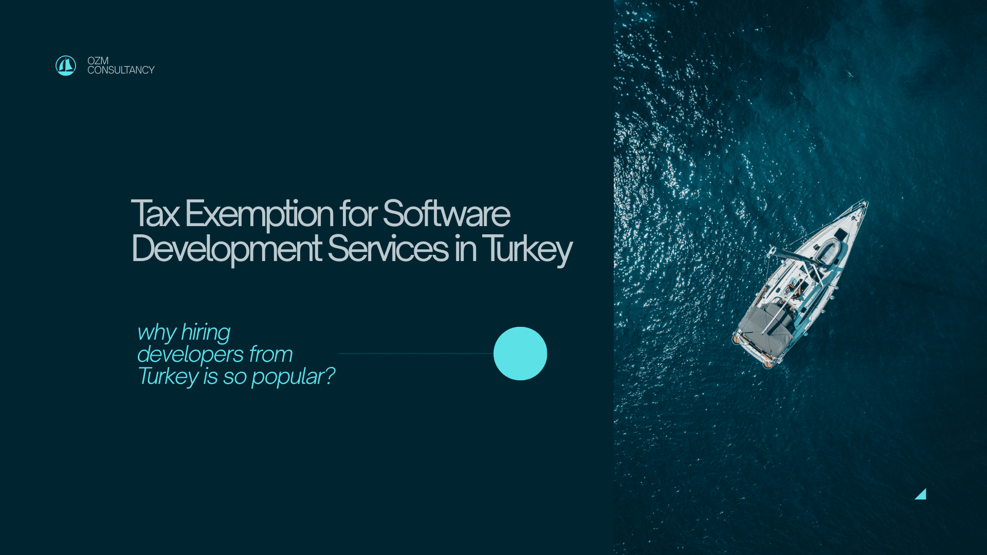 Tax Exemption for Software Development Services in Turkey