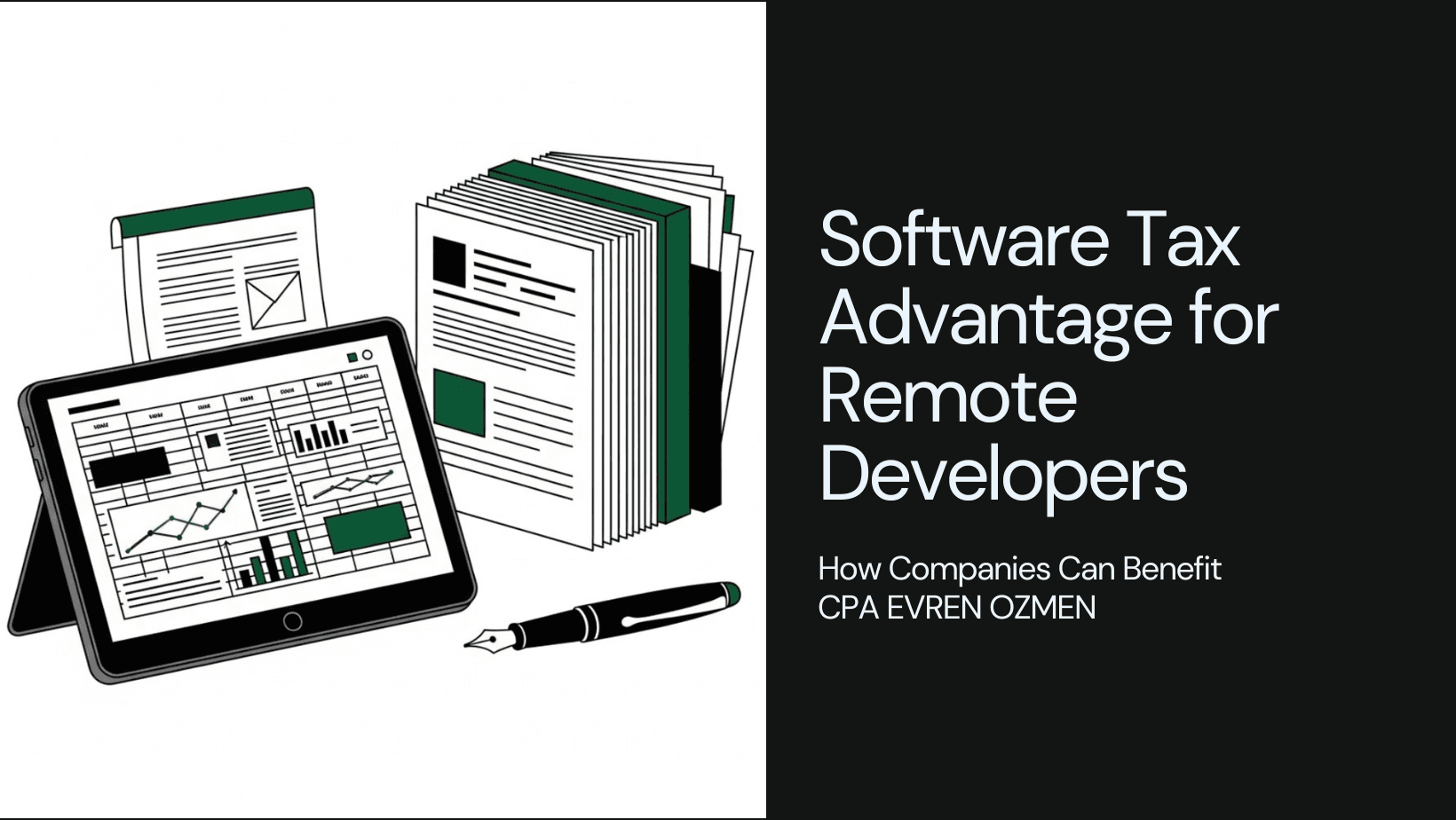 Software Tax Advantage for Remote Developers: How Companies Can Benefit