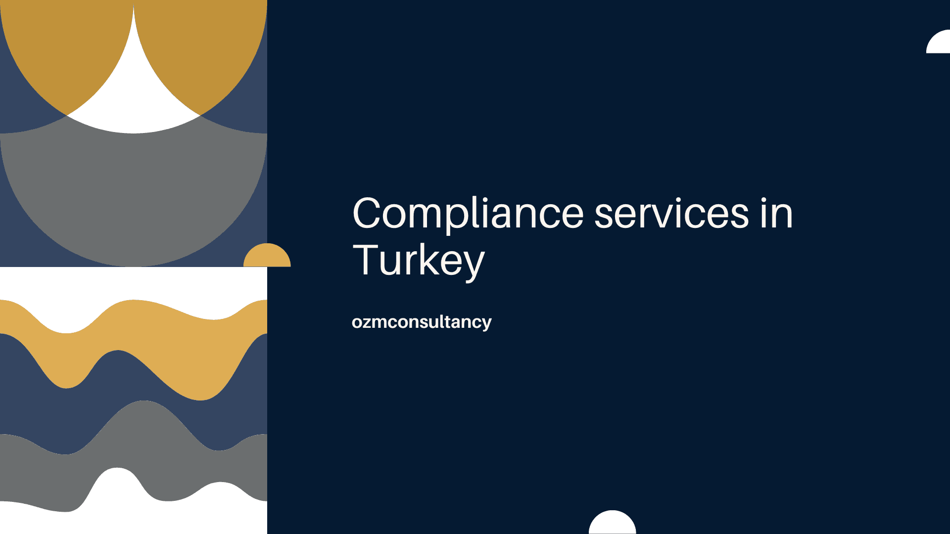 Compliance services in Turkey