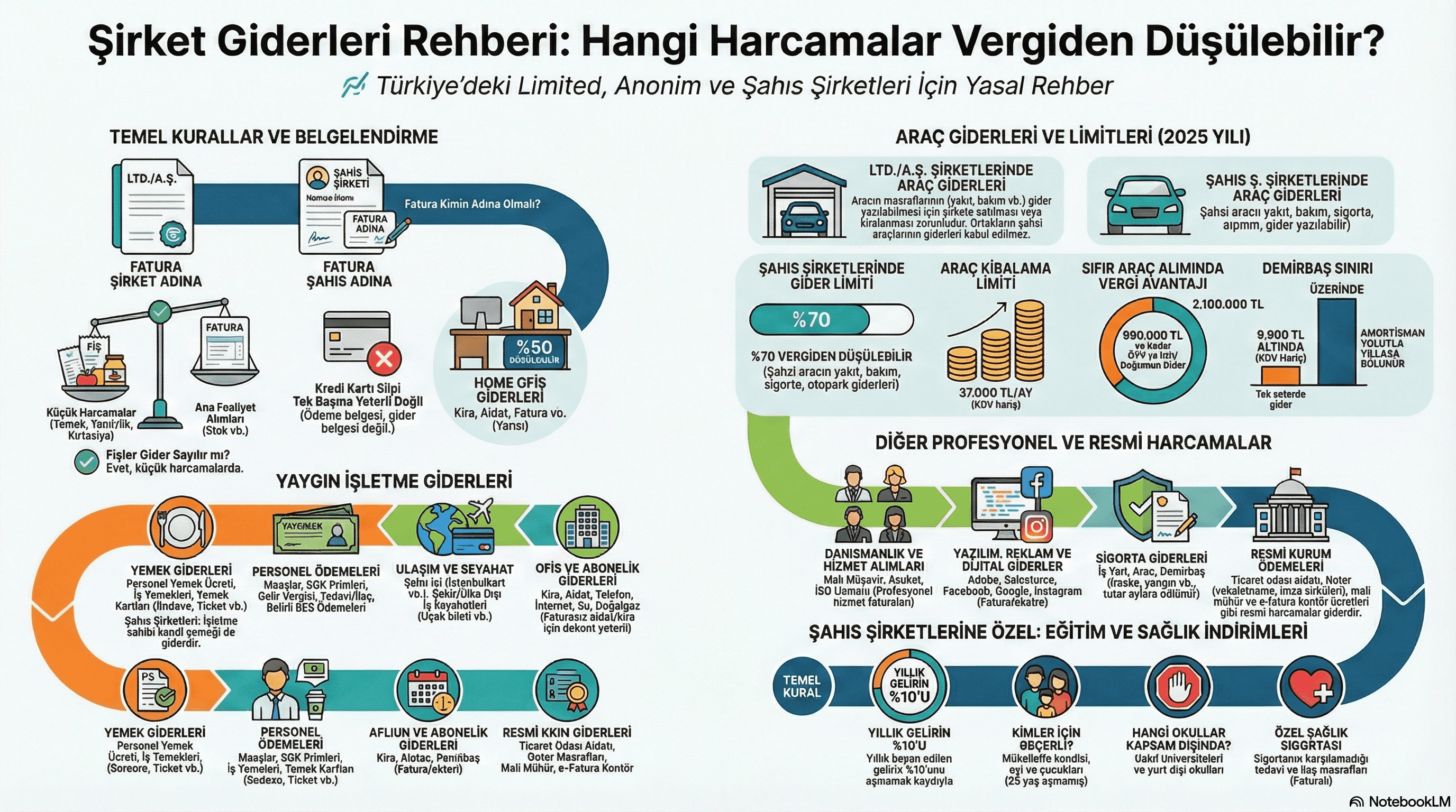 Verginizi Düşürmenizi Sağlayacak 6 Şaşırtıcı Gider Kuralı