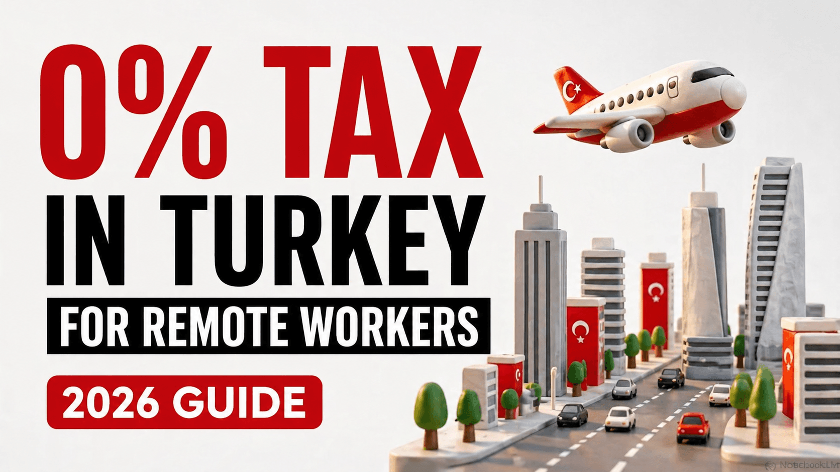 0% Tax in Turkey for Remote Workers (2026): Full Guide to 100% Software Income Exemption