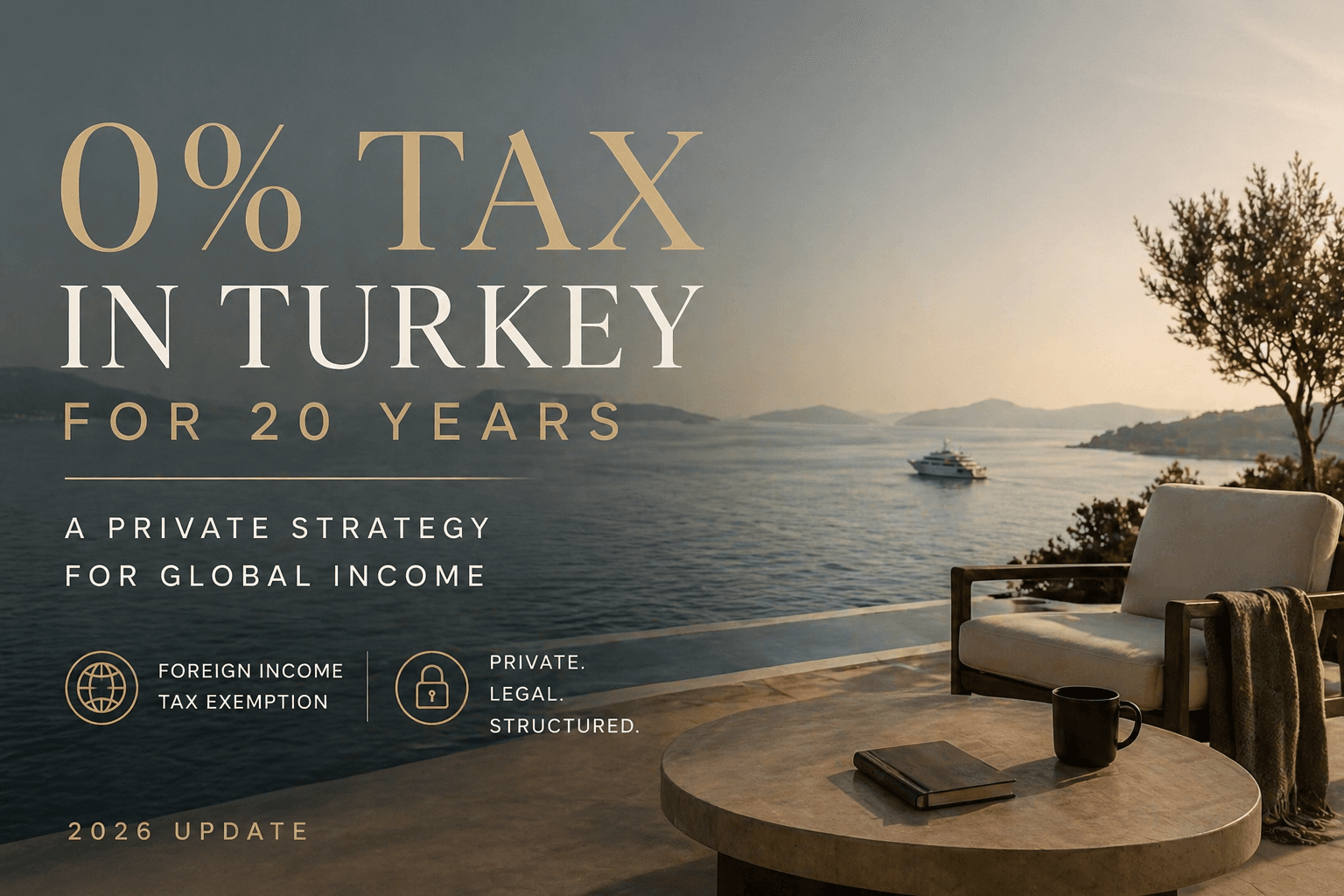 Turkey Non-Dom Regime 2026: 0% Tax on Foreign Income for 20 Years?
